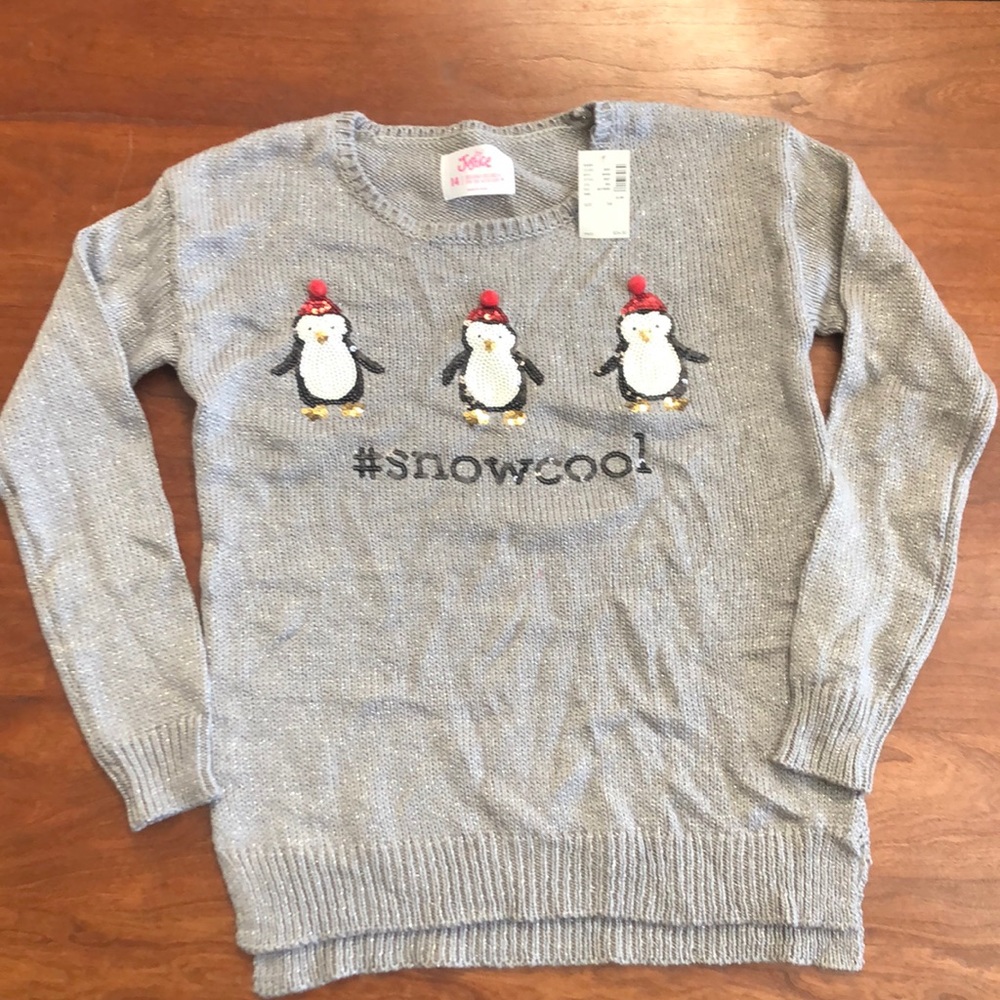 New Justice sweater